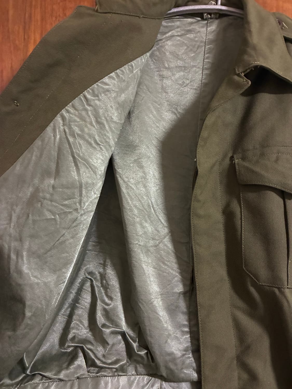 Vintage 80s Greek Army Jacket 상품이미지5