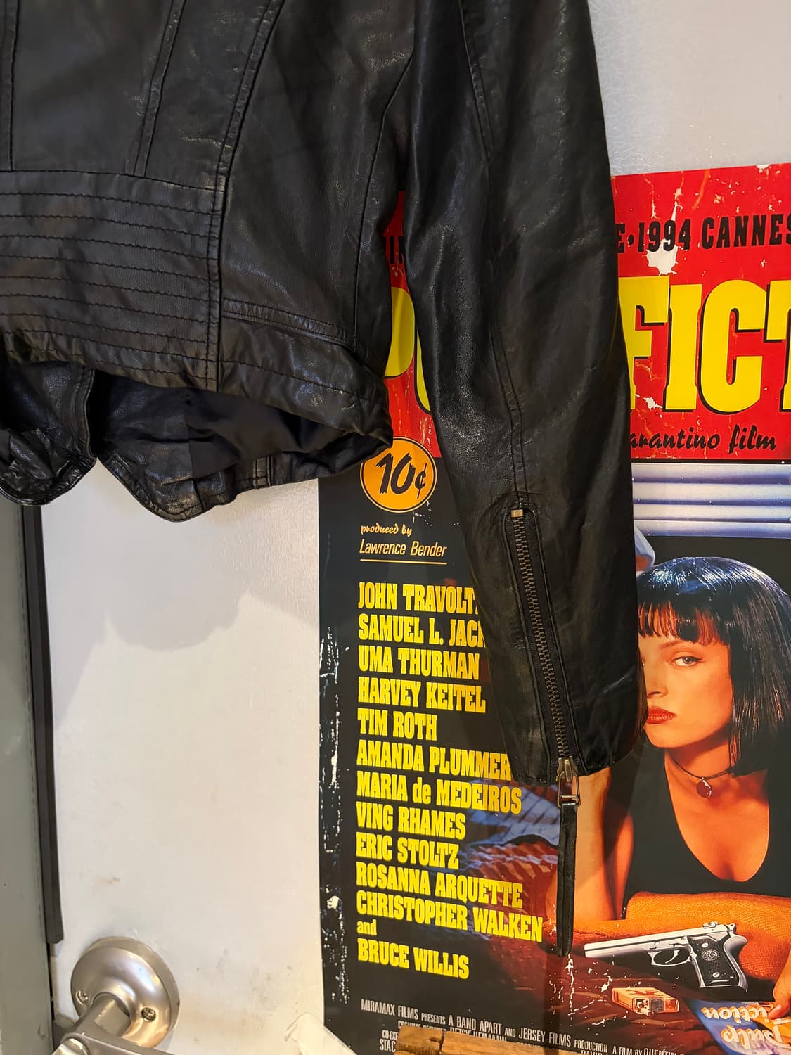 빈티지 양가죽 레더 라이더자켓 상품이미지6