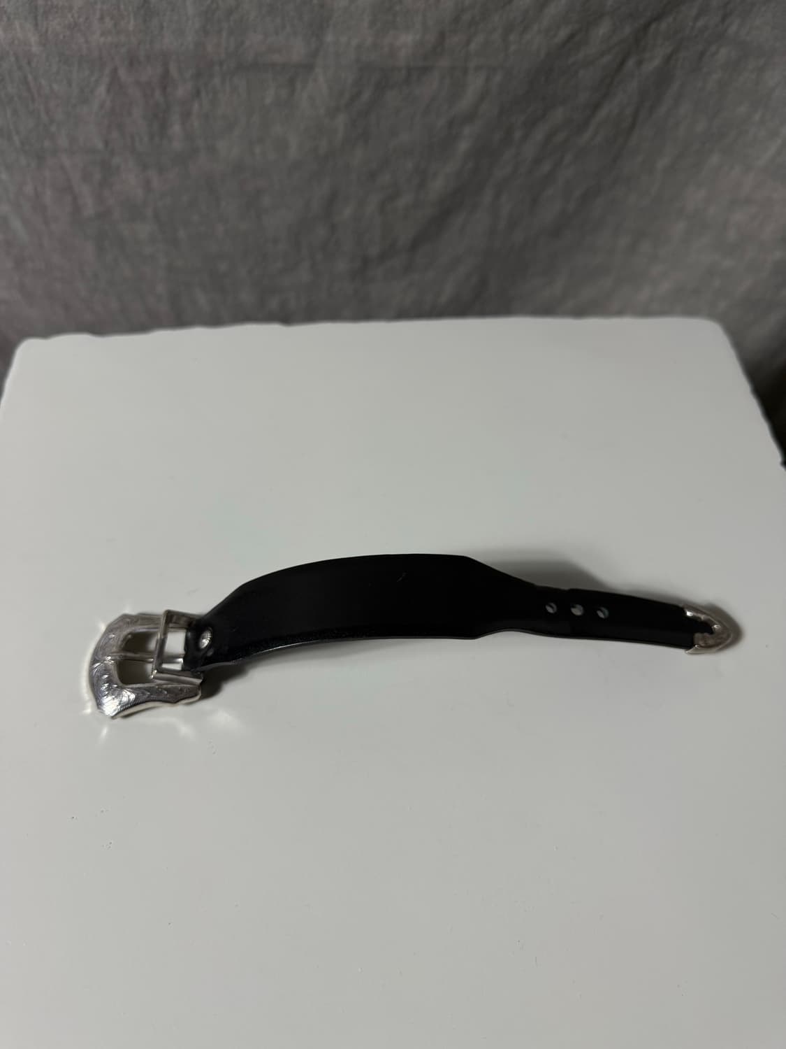 TOGA Leather Western Buckle Bracelet   상품이미지4