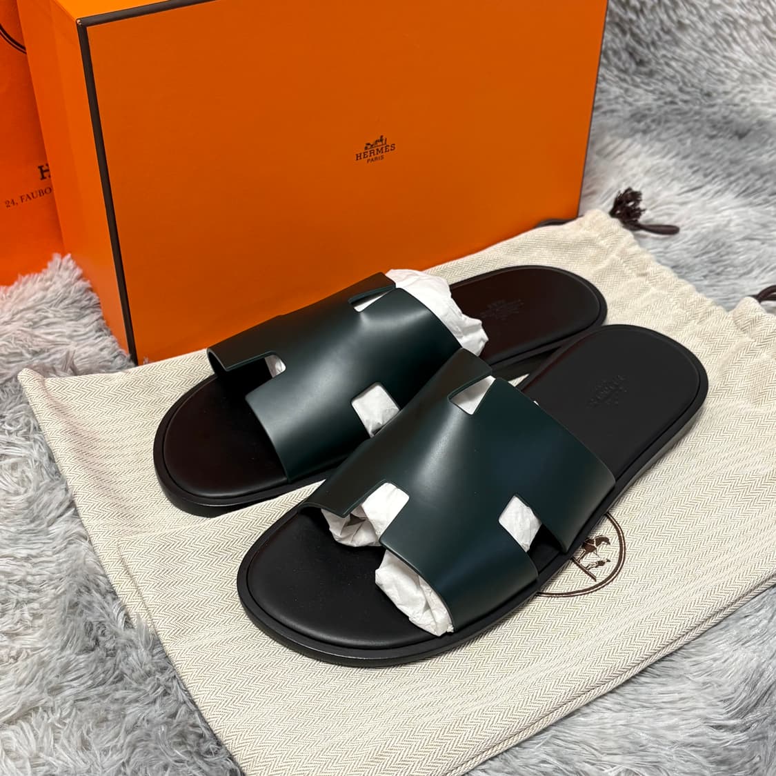 에르메스 이즈미르 44사이즈 카프스킨 &베르퐁쎄 상품이미지1