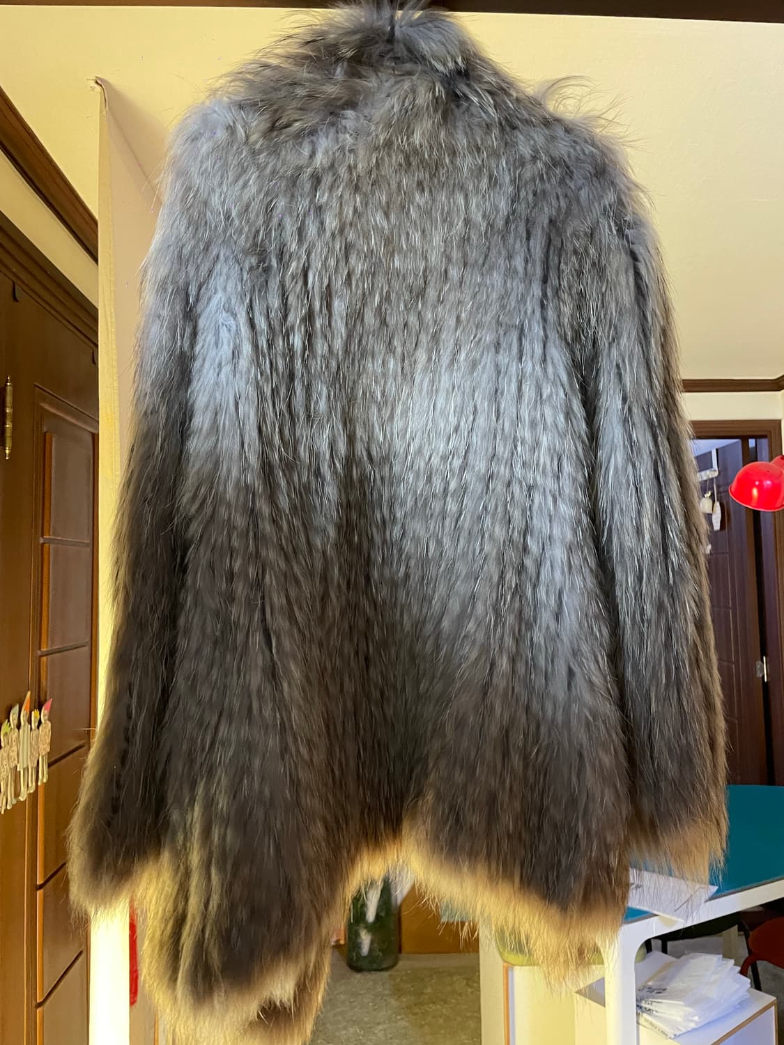 리얼라쿤니트쟈켓 상품이미지2