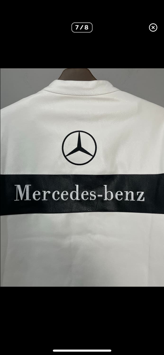 메르세데스 벤츠 바이크 가죽 자켓 A3113 상품이미지7