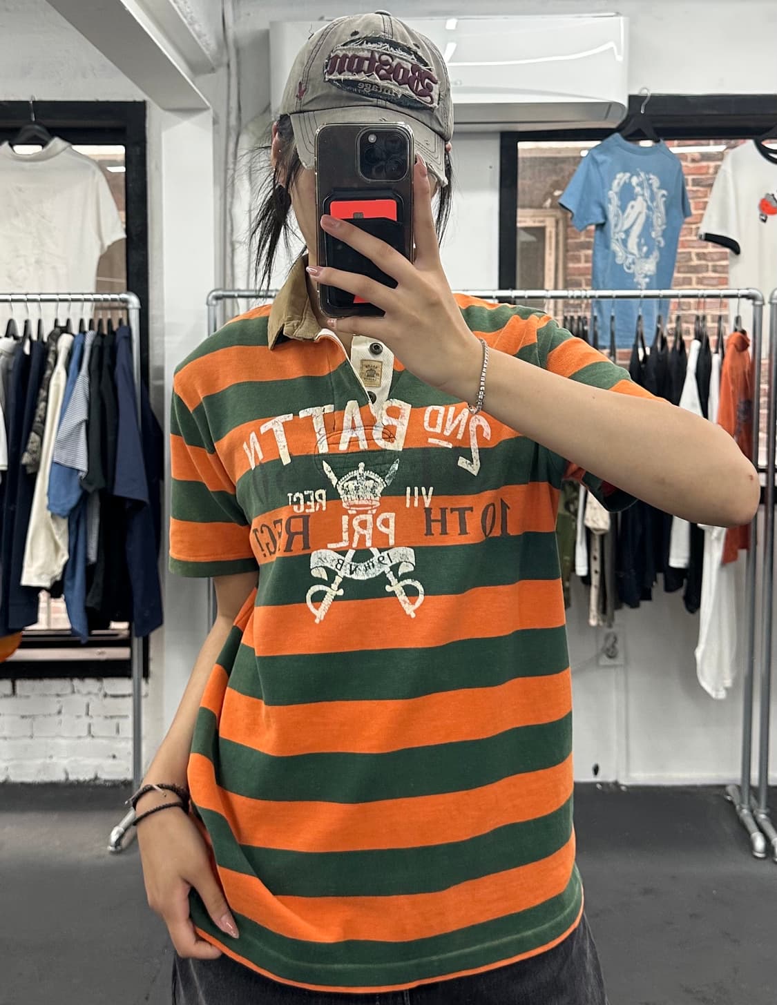 폴로 랄프로렌 스트라이프 PK 티셔츠 상품이미지1
