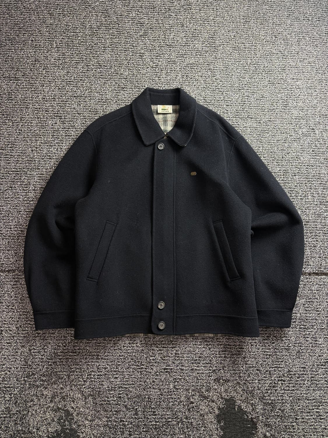 라코스테 아카이브 캐시미어 혼방 블루종 자켓 3255 상품이미지2