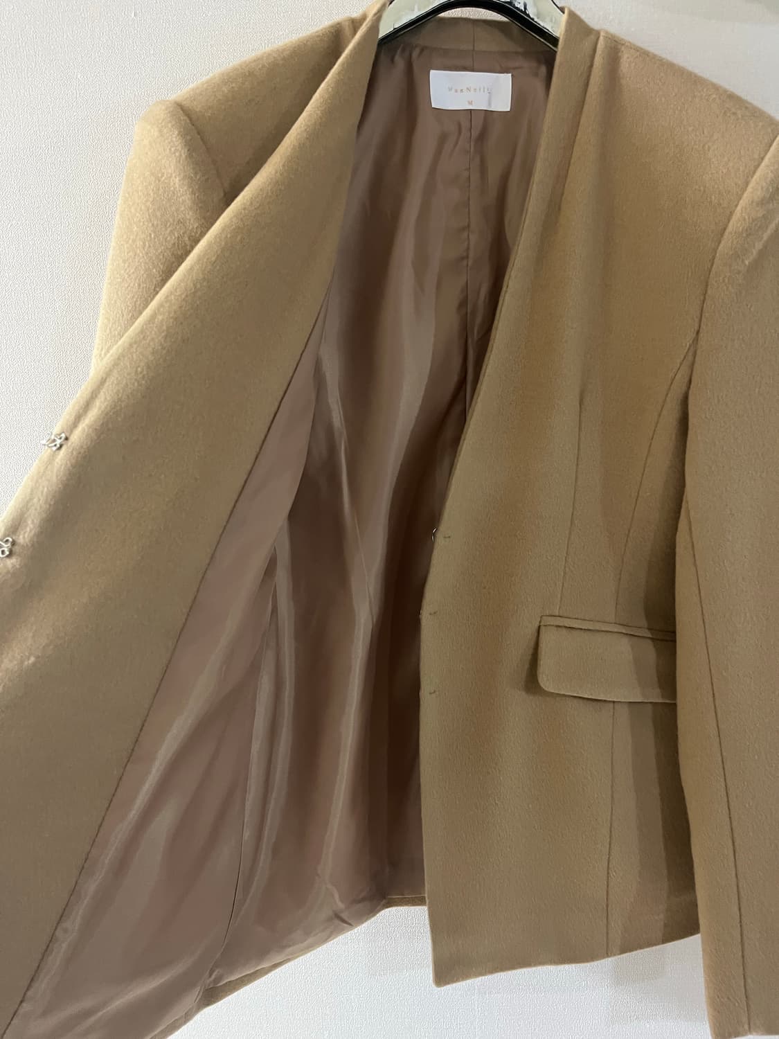 딘트 반앤질 울노카라자켓 상품이미지9