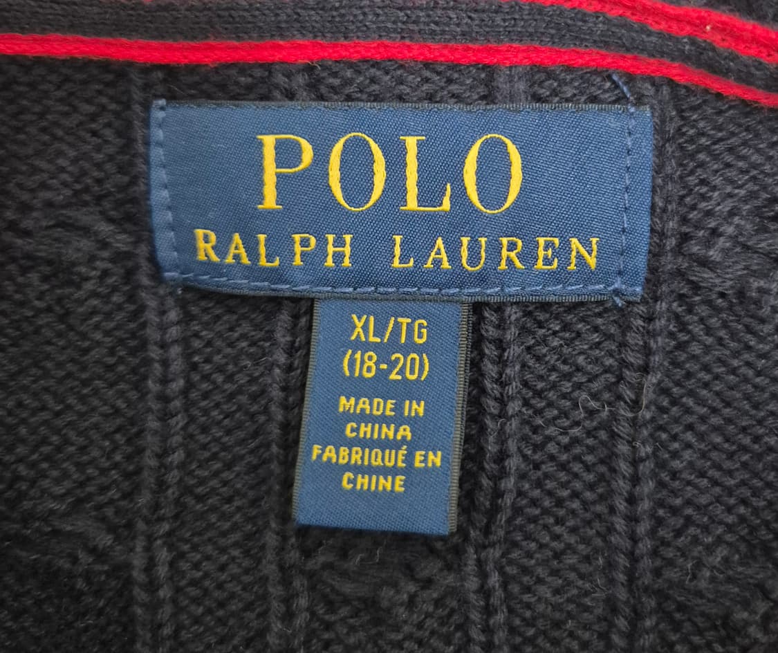 폴로 랄프로렌 꽈배기 니트 상품이미지2