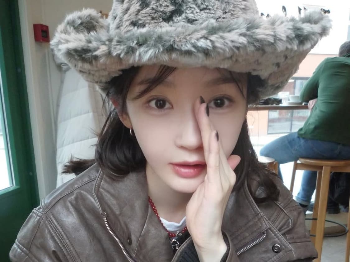 아비에무아 패널드 페이크 레더 재킷 상품이미지3