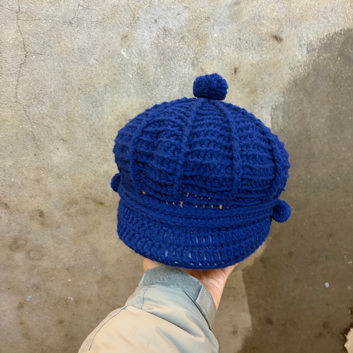 USA 빈티지 크로셰 니트 비니 상품이미지4