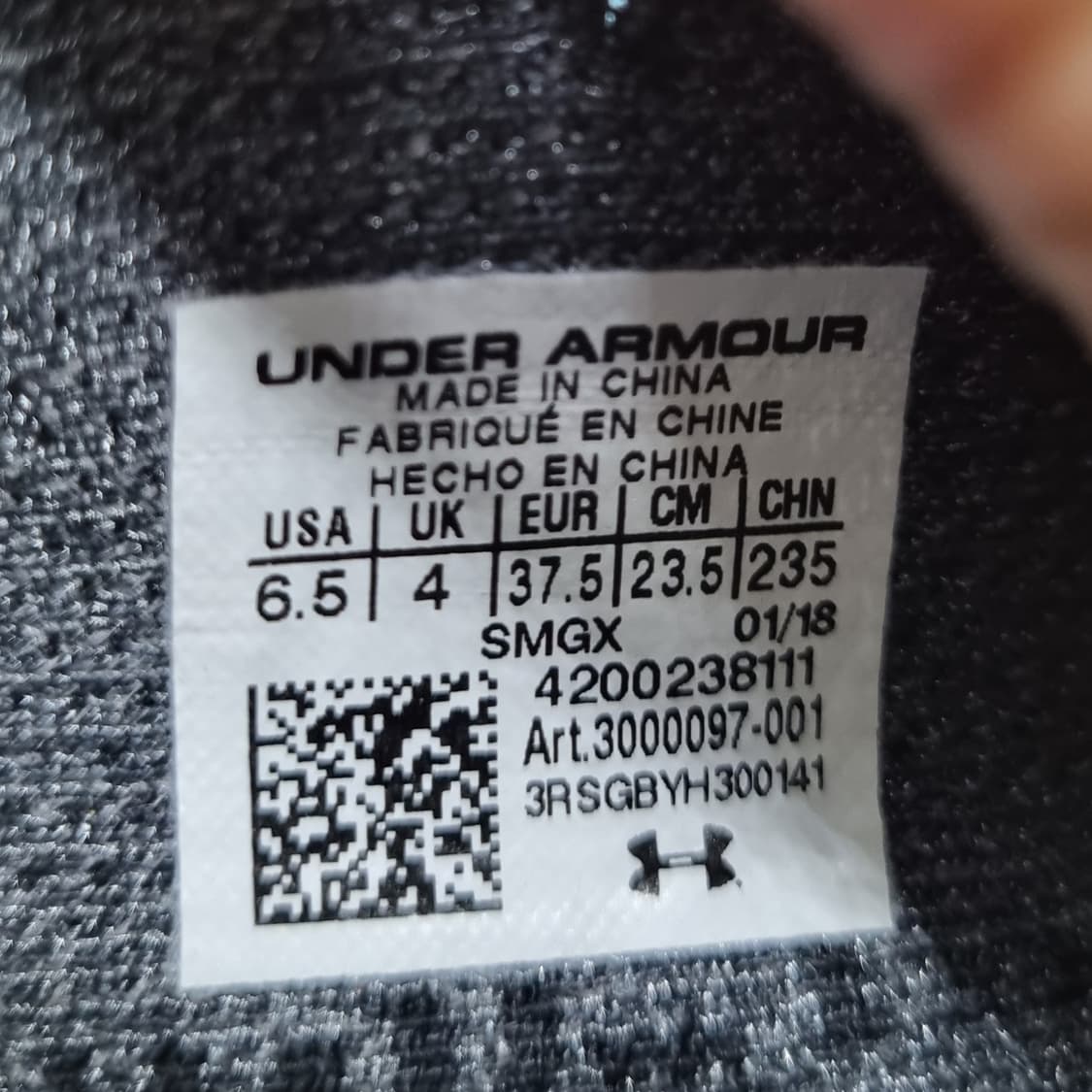 언더아머 스피드폼 여성런닝화235  상품이미지6