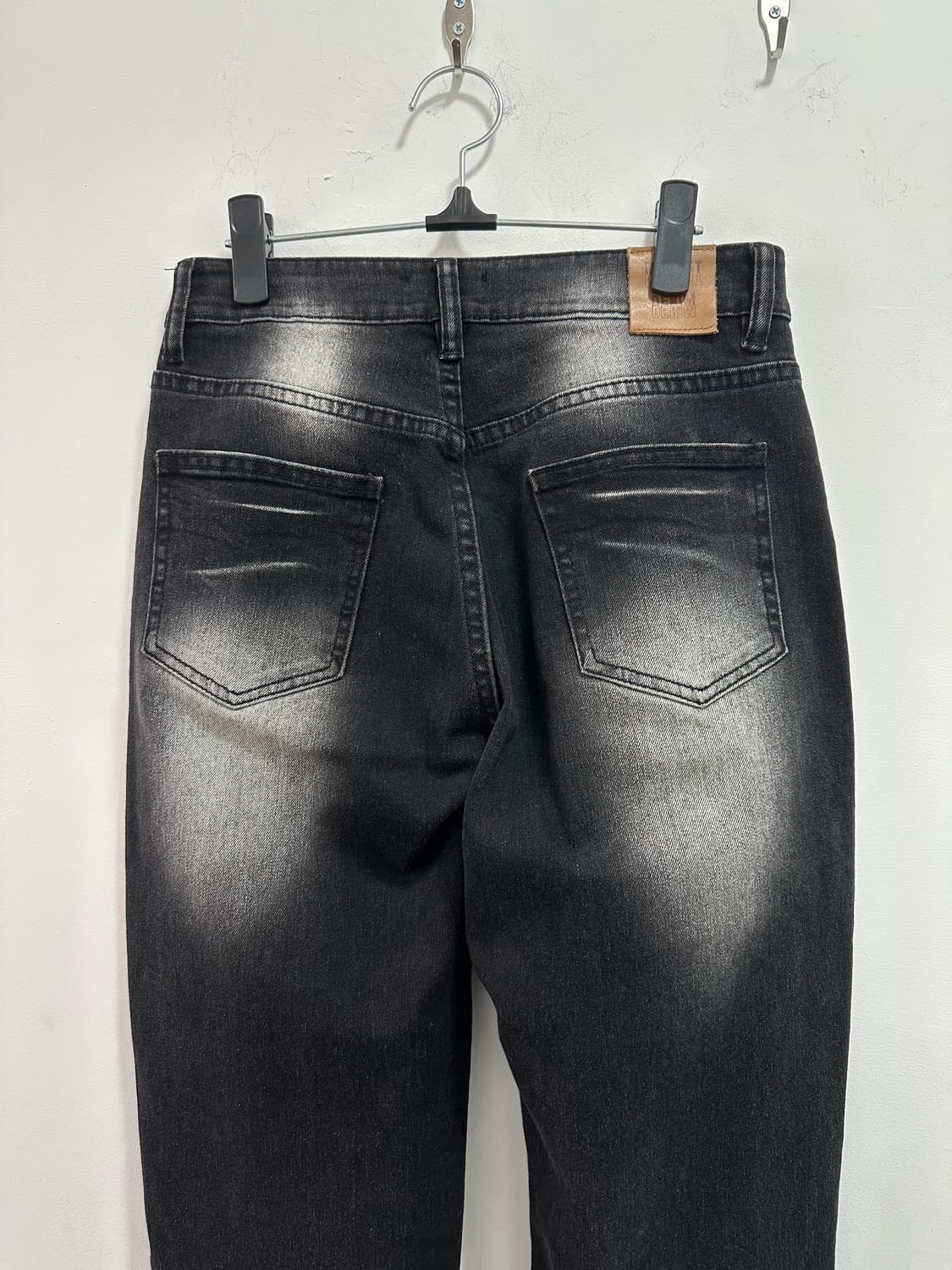 Vintage fade lines black washing flare d 상품이미지9