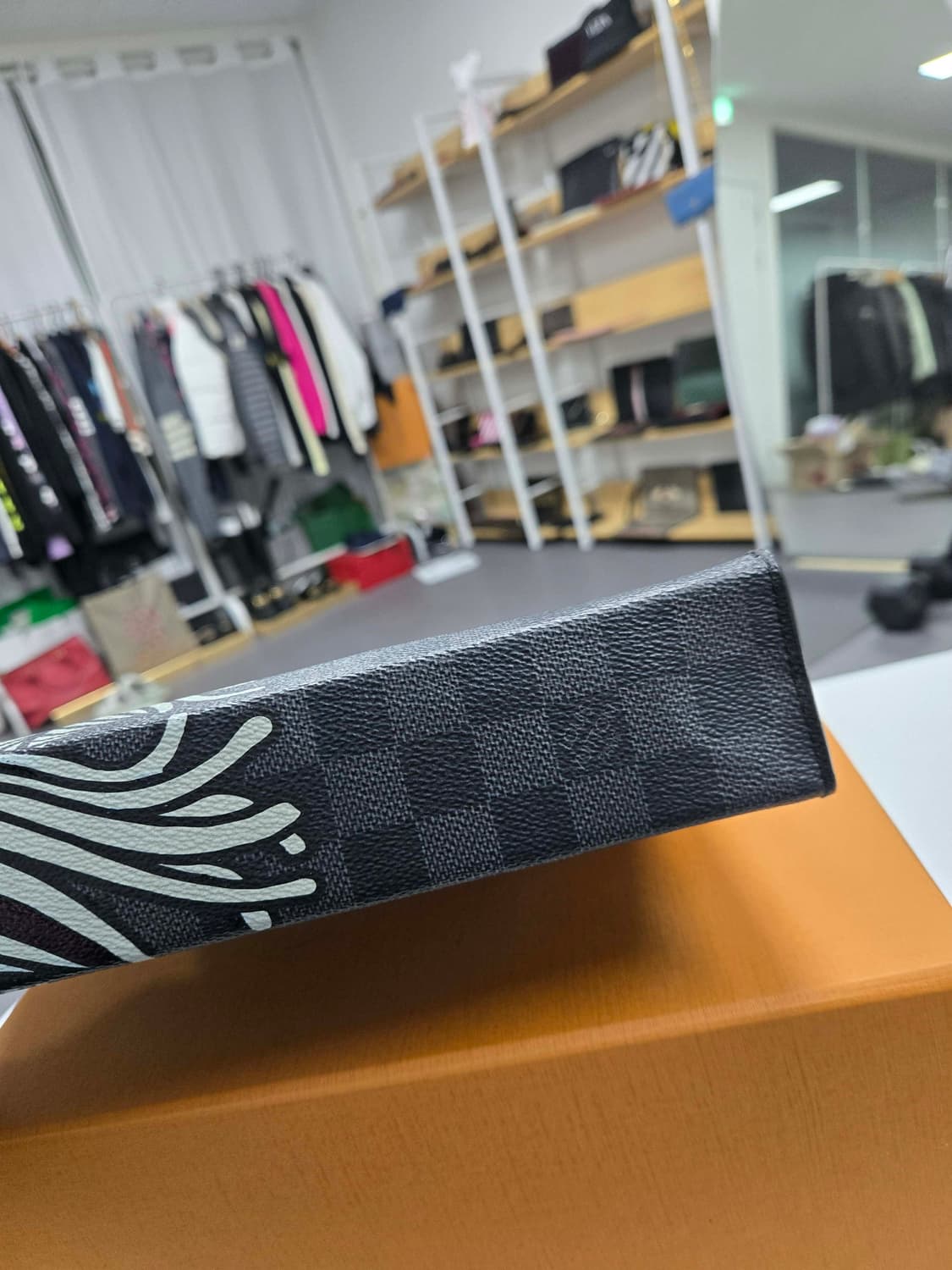 [A급컨디션]루이비통 다미에 네메스 보야주 클러치백 상품이미지6