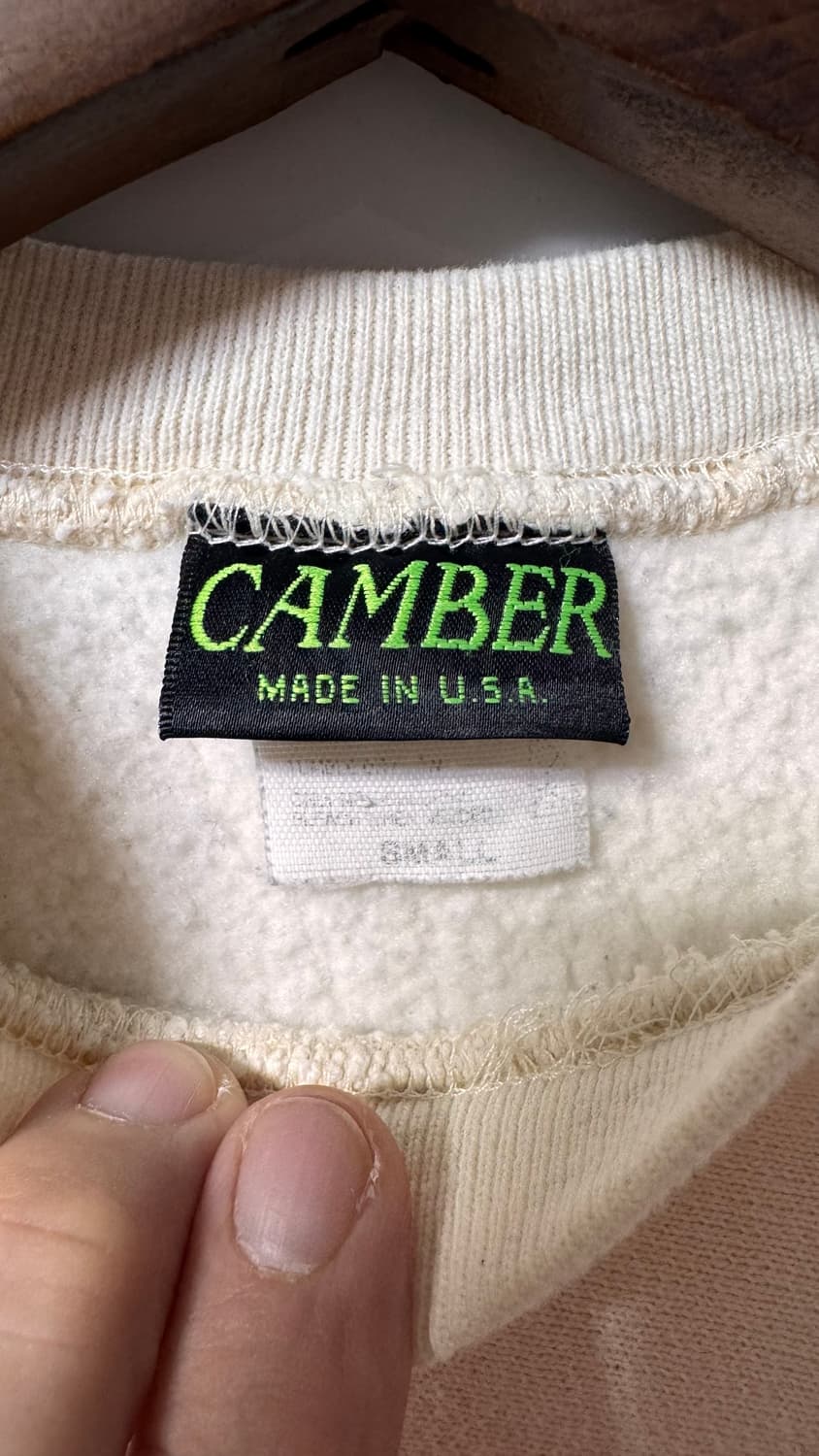 캠버 스웻셔츠 판매합니다 상품이미지3