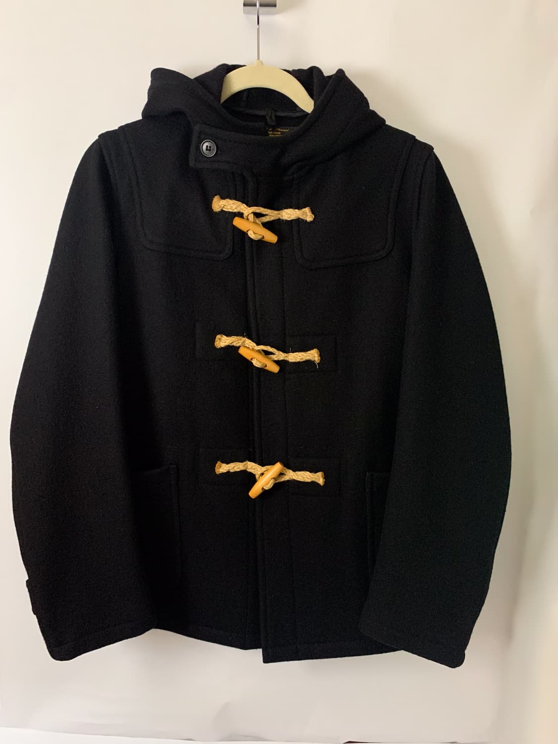 BEAMS x Fidelity 빔즈 피델리티 울 더플코트 S 상품이미지2