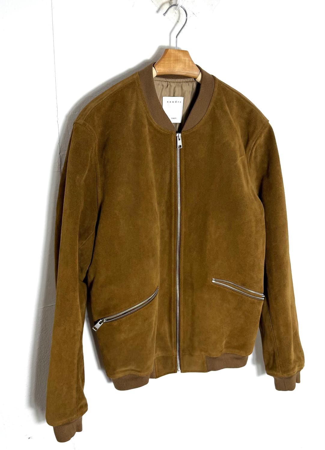 산드로옴므 산드로옴므자켓 스웨이드자켓 산드로자켓 가죽자켓 상품이미지1