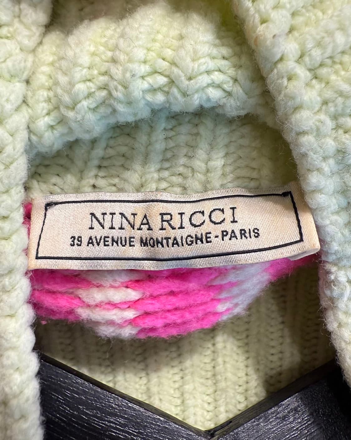 니나 리치 레드 크리스마스 라운드 니트  상품이미지8