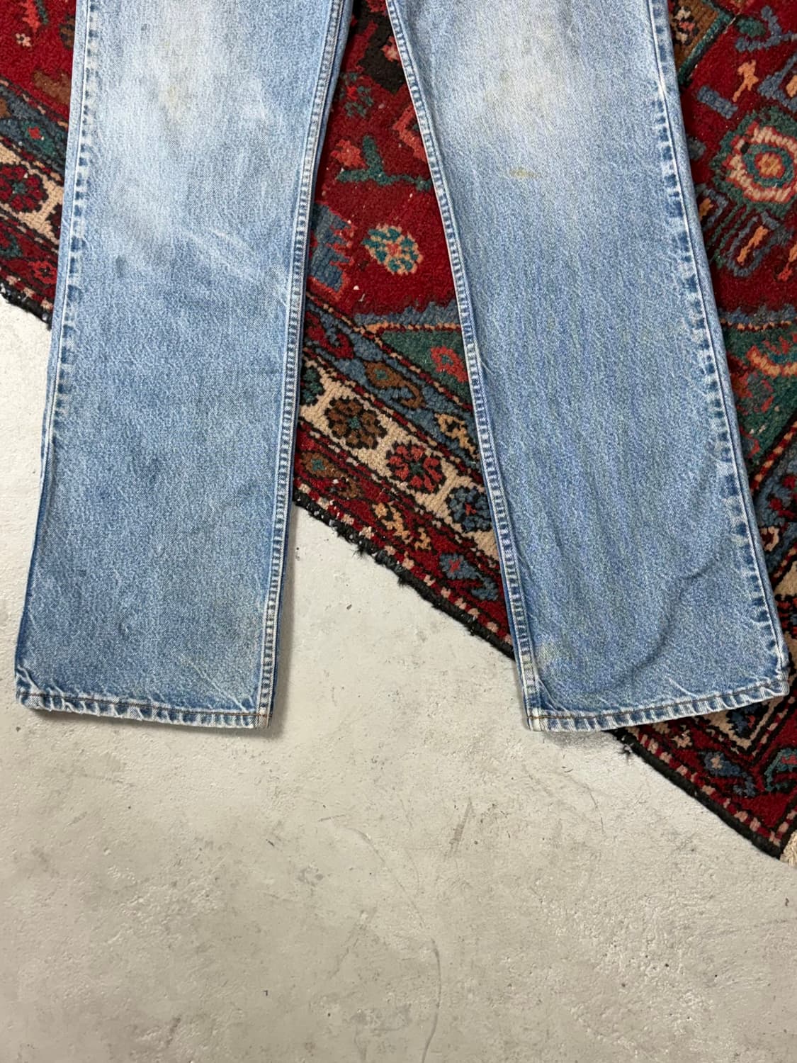 90's USA Made 빈티지 리바이스 517 오렌지탭 부츠컷 상품이미지7