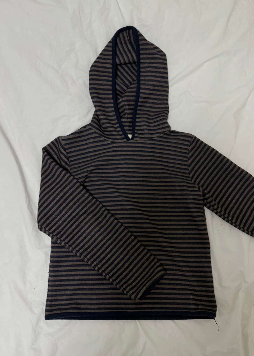 페스토 윈터 스트라이프 후디드 탑 나이트레이크 상품이미지4