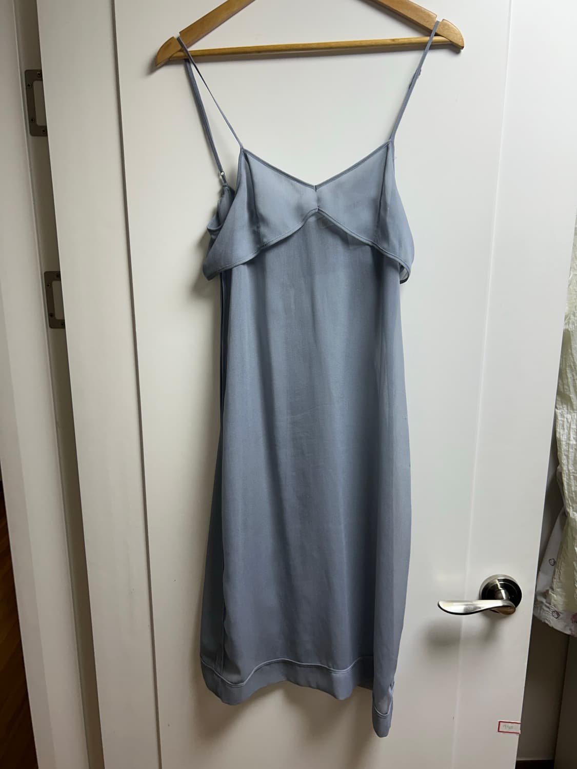 Atelier Edition의 쉬어 하늘색 레이어드원피스 상품이미지4