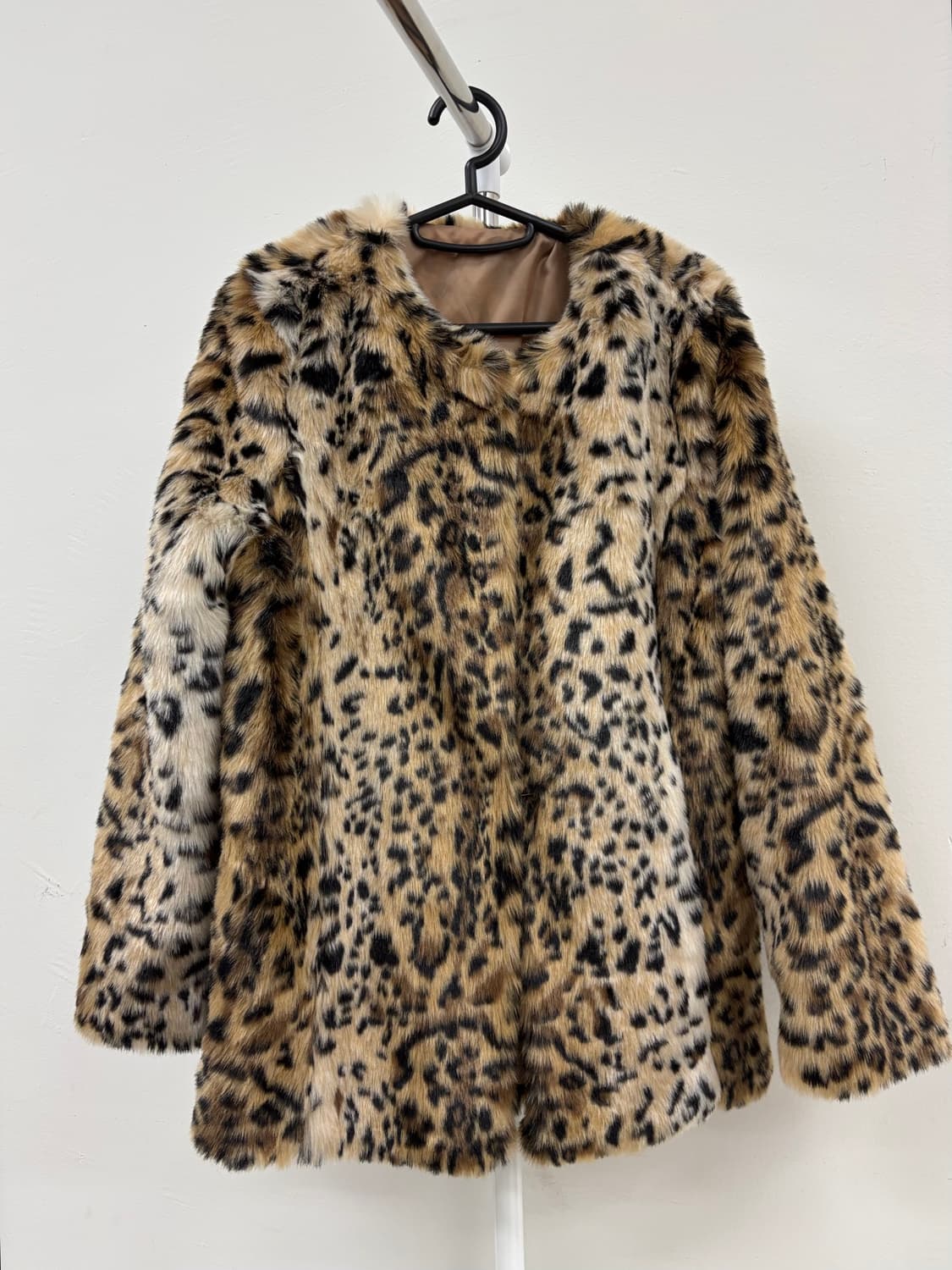 빈티지 레오파드 퍼 자켓 상품이미지5
