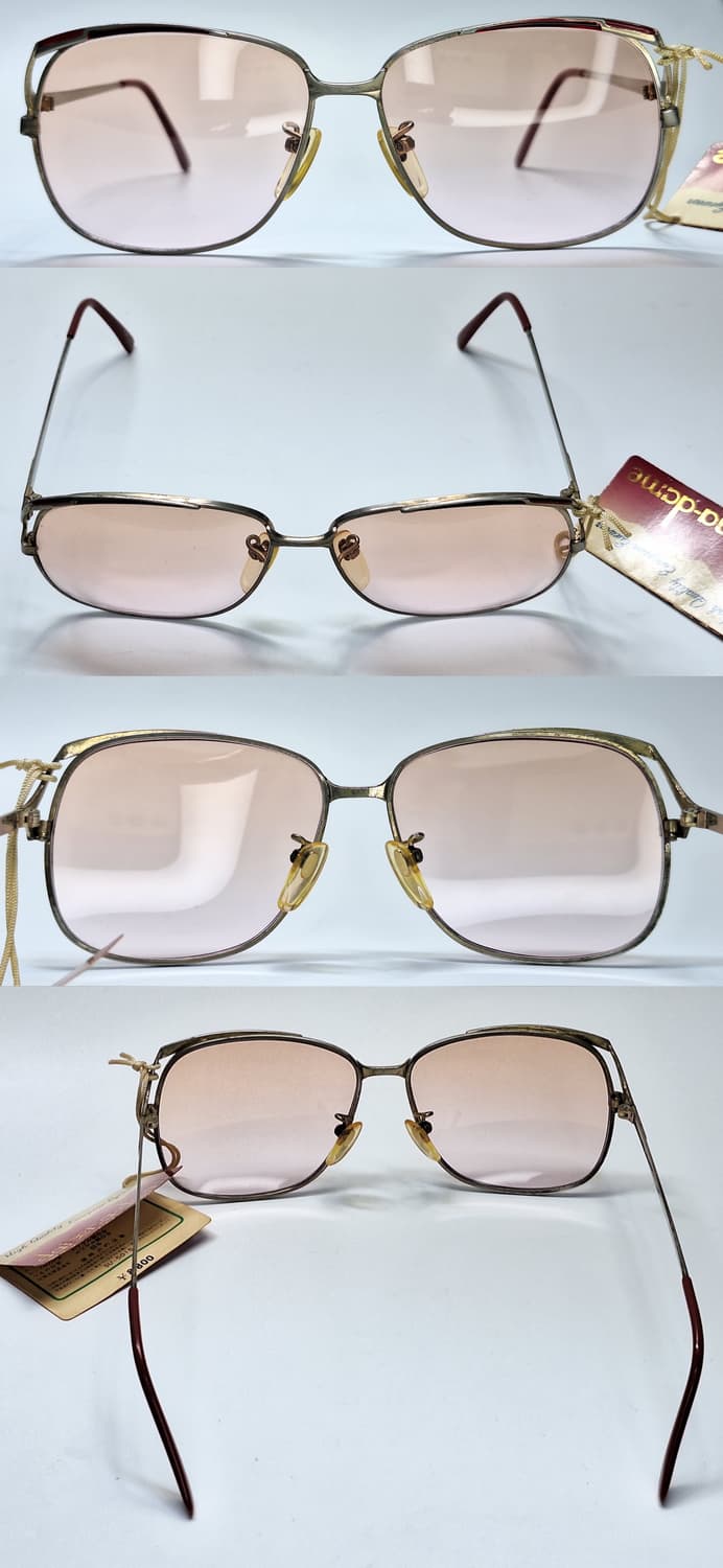 80s 일본제 빈티지 데드스톡/유럽풍 선글라스 Daiaena dame 상품이미지5