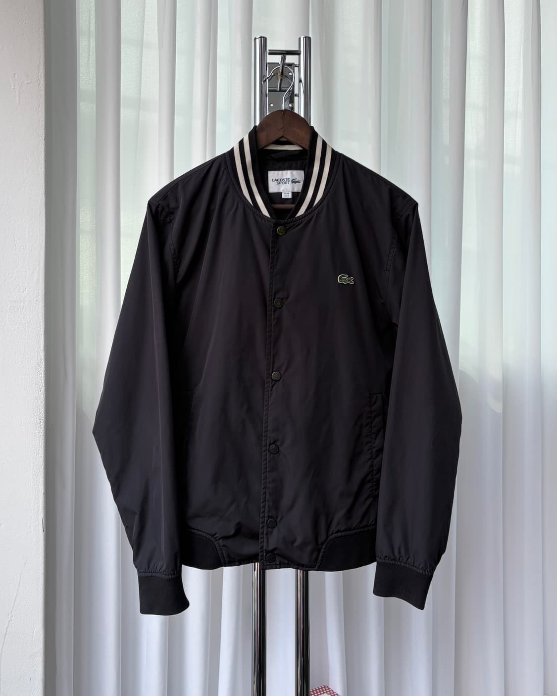 [M]라코스테 블랙 스타디움 자켓 상품이미지4