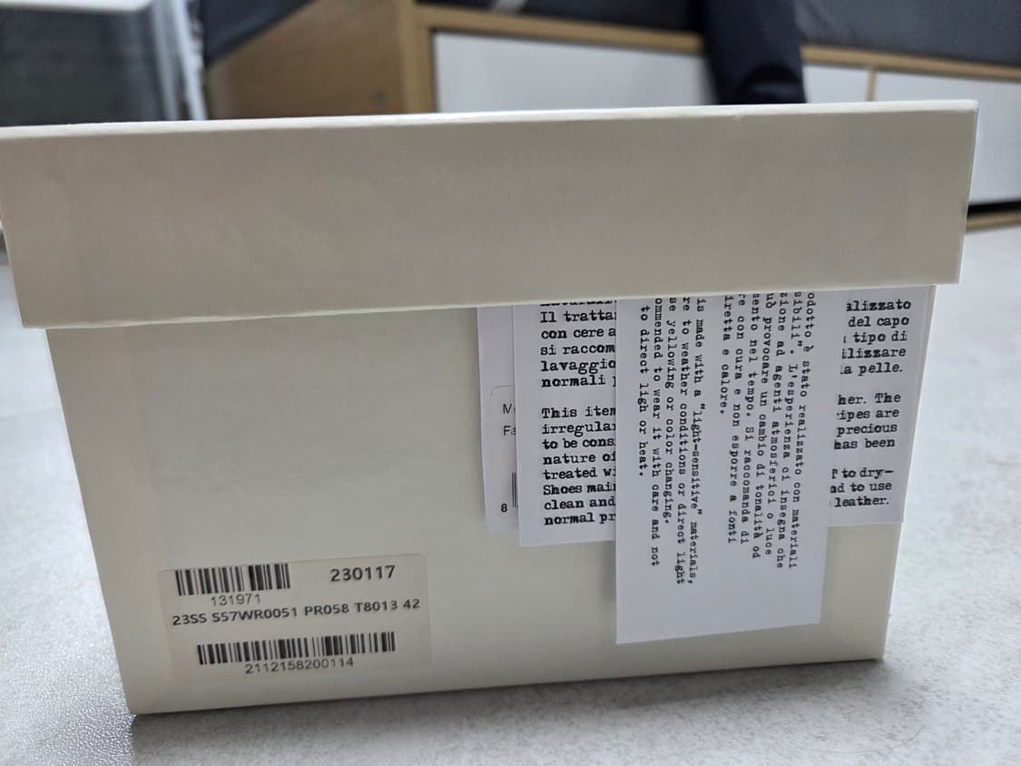 (42) 메종 마르지엘라 타비 슬립 온 로퍼 상품이미지7