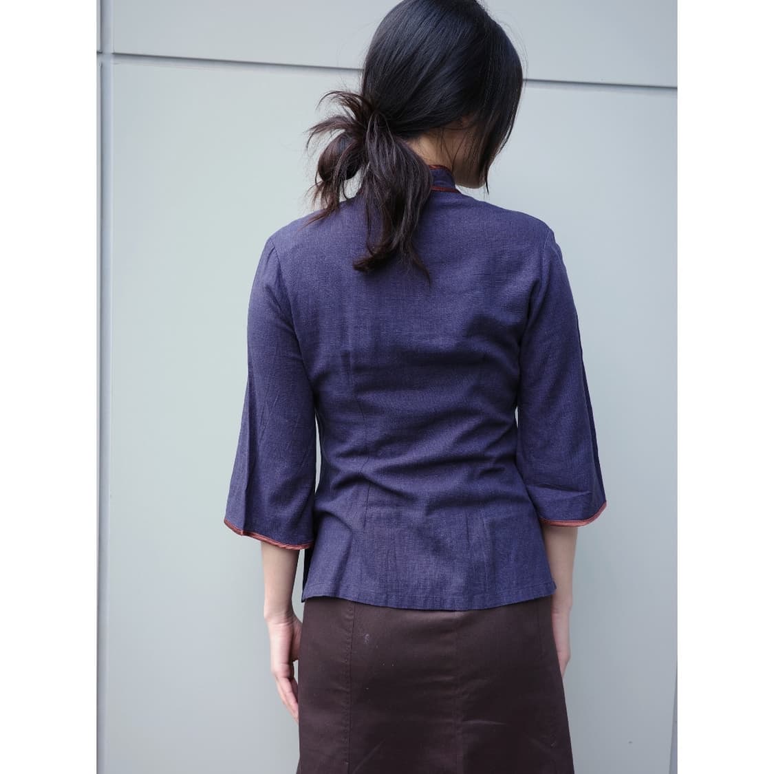 빈티지 치파오 블라우스 상품이미지4