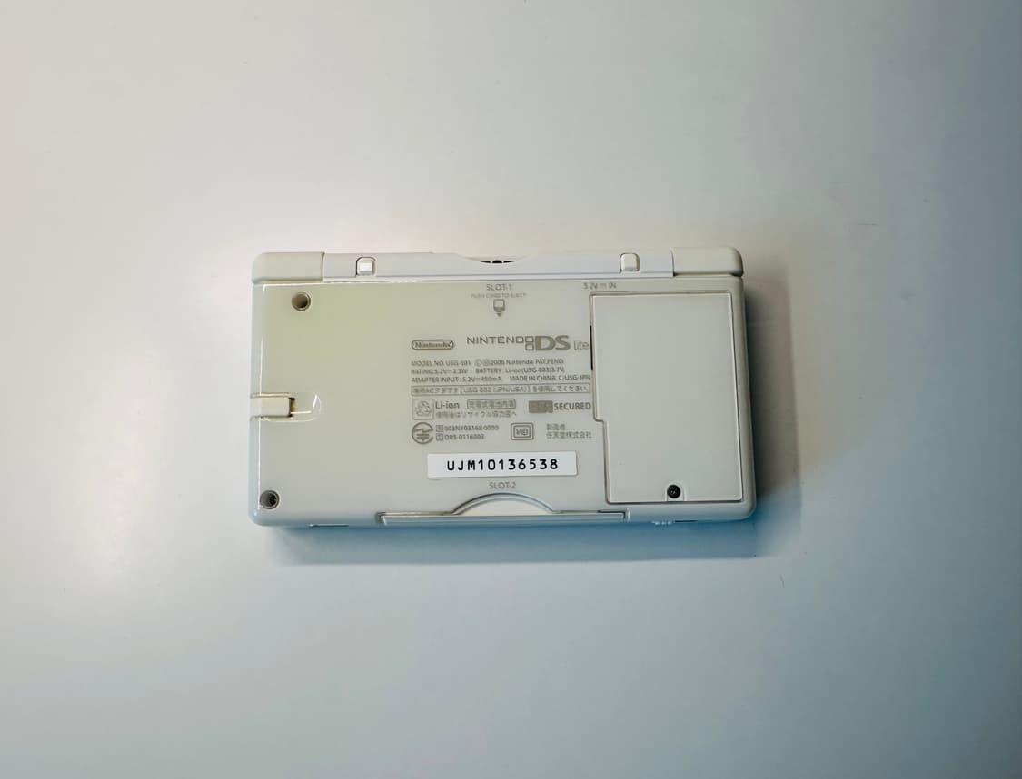 닌텐도 DS Lite DSL 크리스탈 화이트 일판 풀박스셋 판매(3DS) 상품이미지5