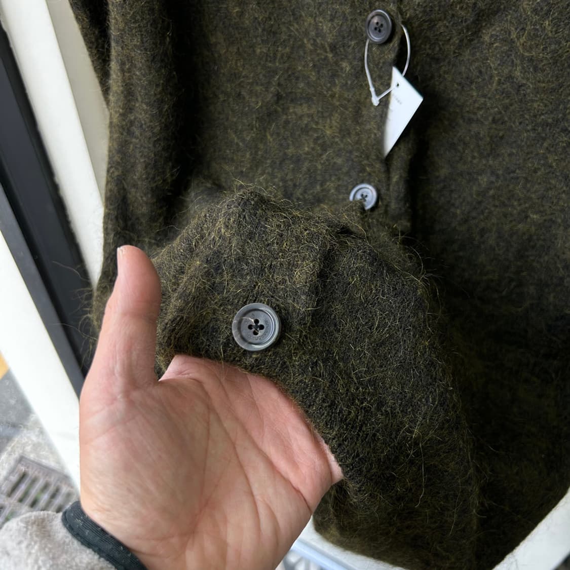 16316 - 아떼 바네사브루노 모헤어 울 가디건 상품이미지4