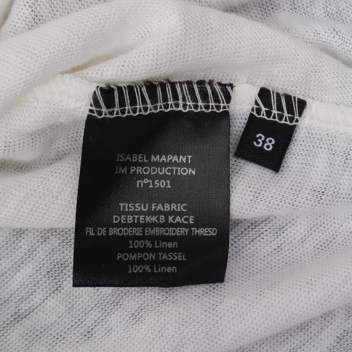 이자벨마랑 린넨 도트 로고 티셔츠 상품이미지9