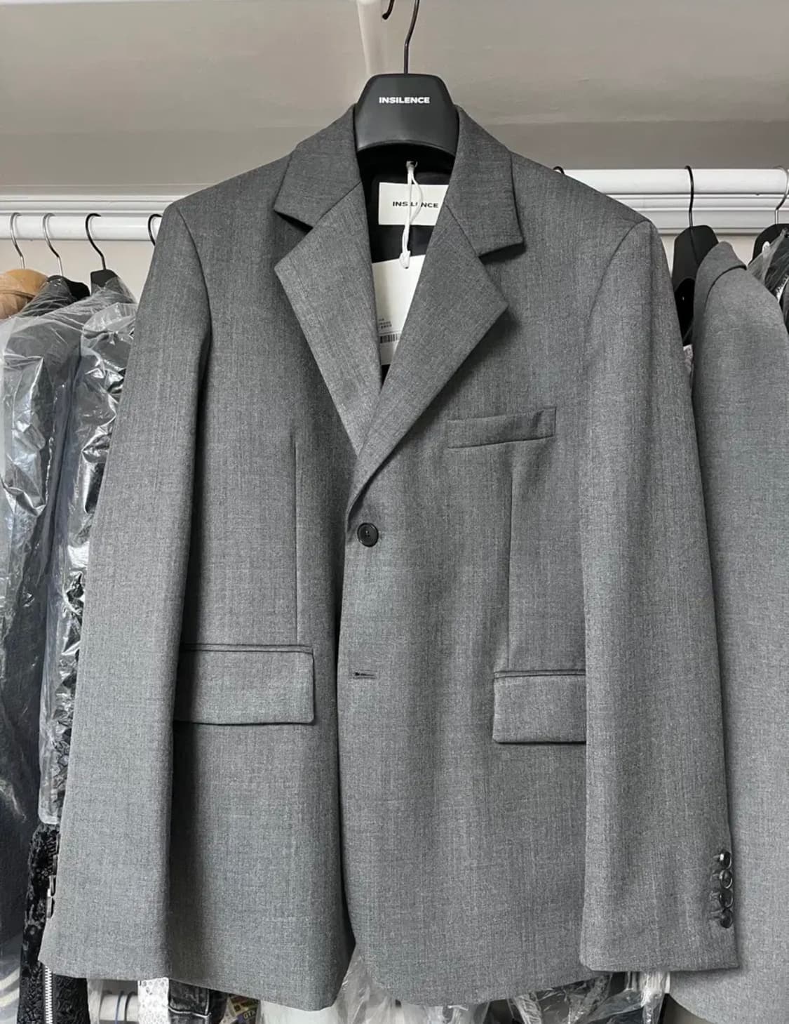 인사일런스 오버사이즈 울 블레이저 상품이미지1