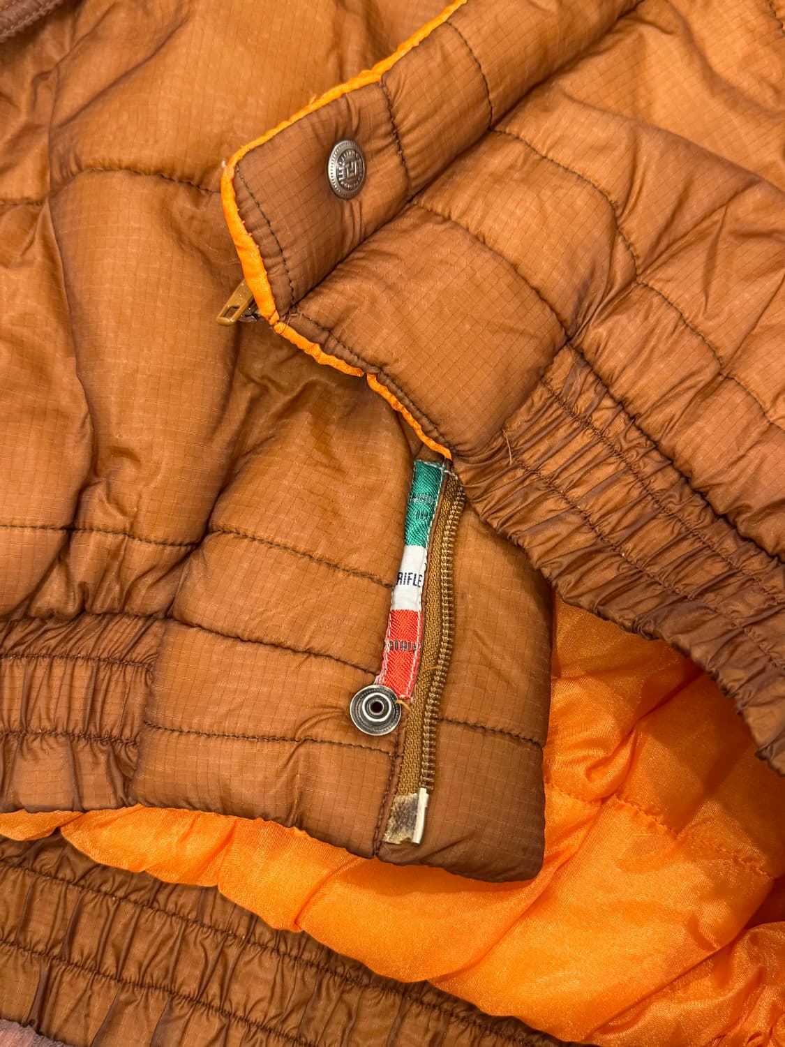 Rifle 빈티지 골드윙 후드 푸퍼 자켓 (made in Italy) 상품이미지9