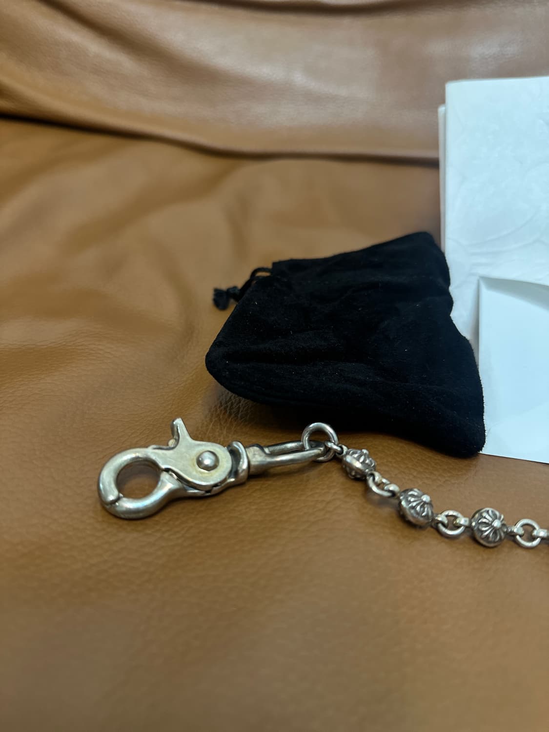 크롬하츠 크로스볼 월렛체인 상품이미지3