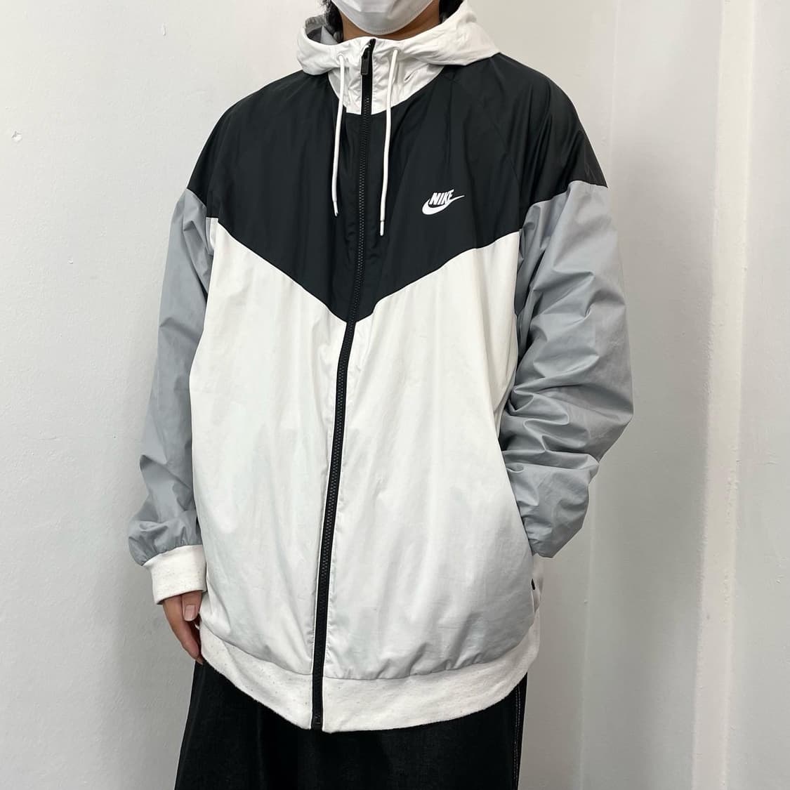 3XL 나이키 배색 윈드러너 바람막이 상품이미지3