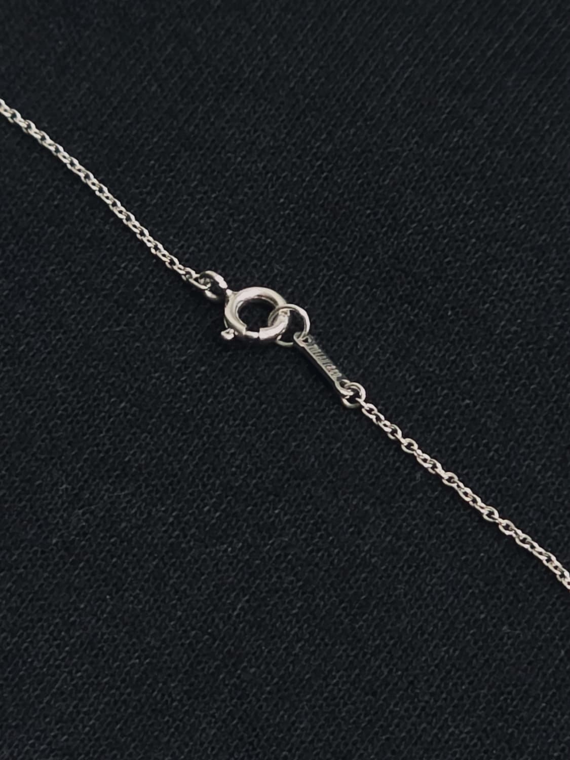 티파니 엘사퍼레티 크로스 실버 목걸이 상품이미지2