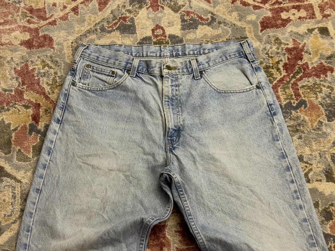 [칼하트] 90s 오리지널 USA 빈티지 워크 데님 B17 (W34) 상품이미지5