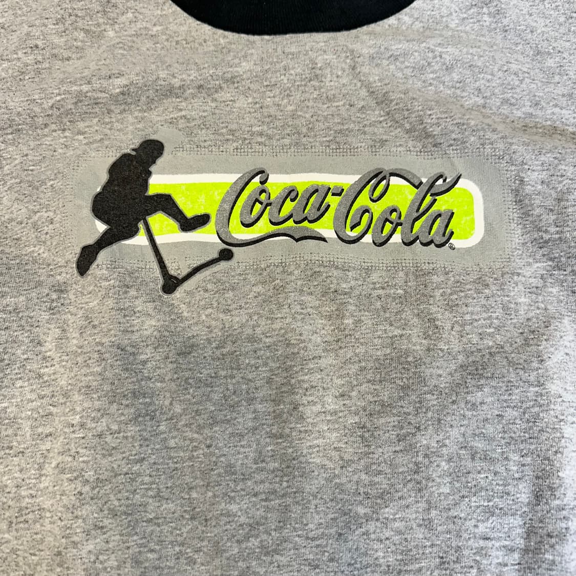 빈티지 엔빌 코카콜라 그래픽 링거티M 상품이미지3