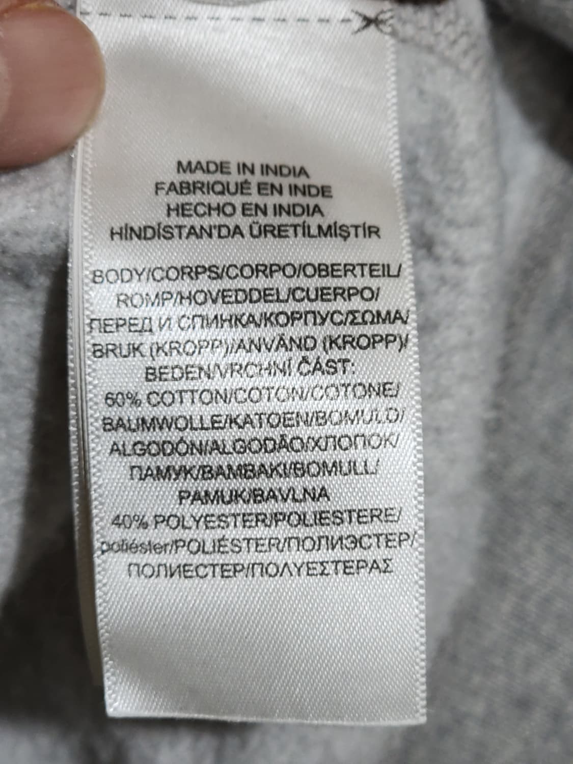 (M) 랄프로렌 폴로 맨투맨 그레이 기모 스웨트 티셔츠  상품이미지5