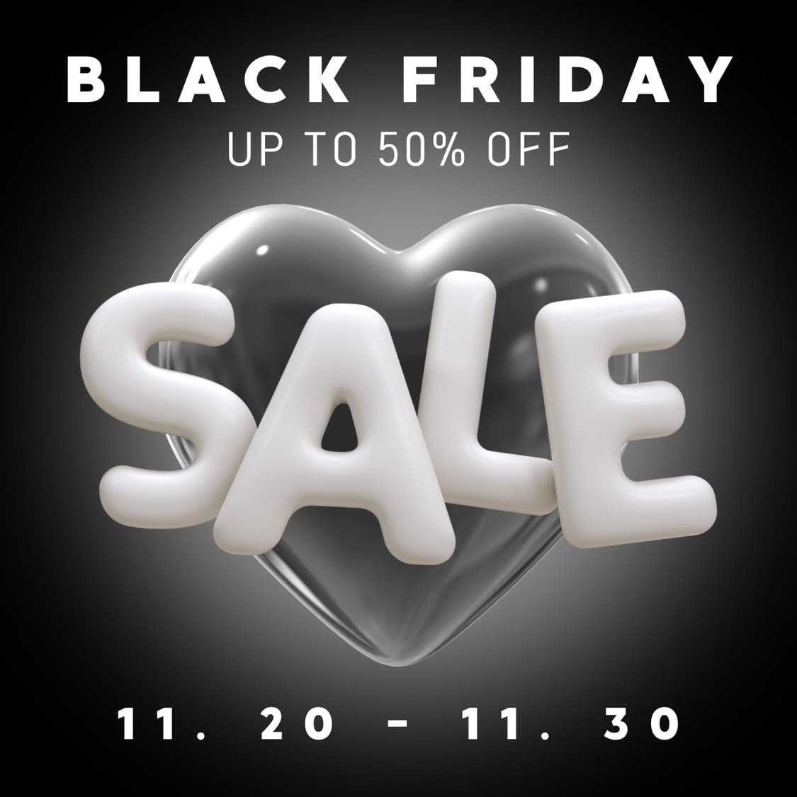 BLACK FRIDAY UP TO 50% 상품이미지1