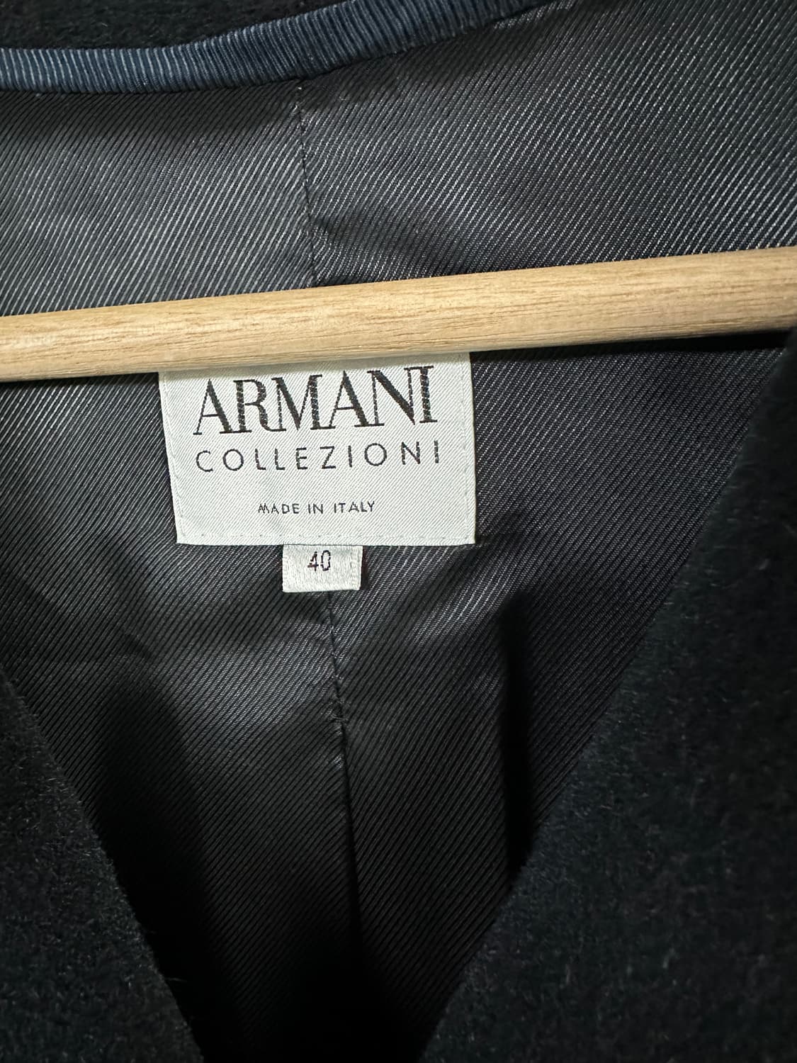 아르마니 꼴레지오니 앙고라 혼방 여성 롱 코트 상품이미지2