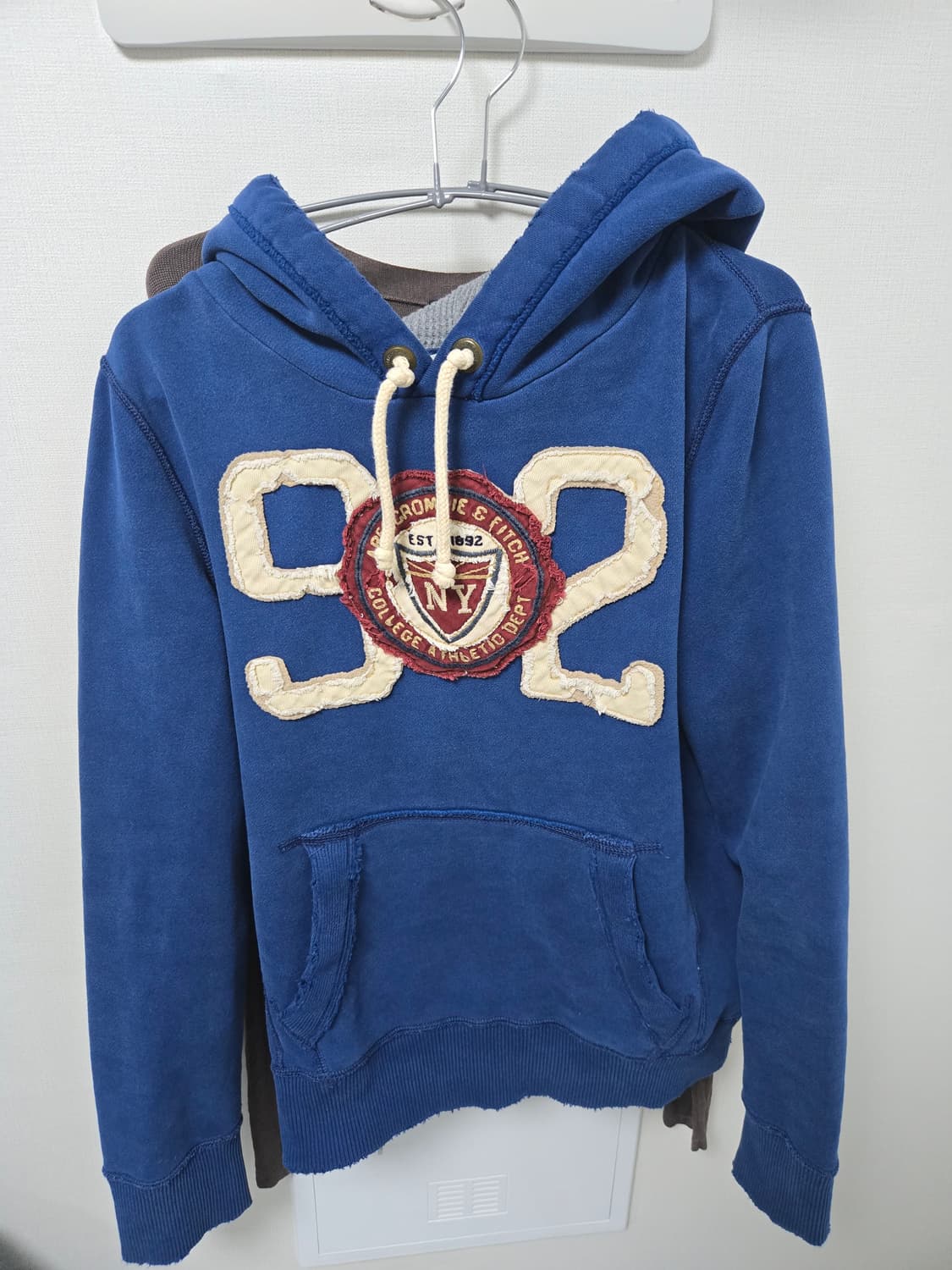 아베크롬비 딥블루 후드 상품이미지1