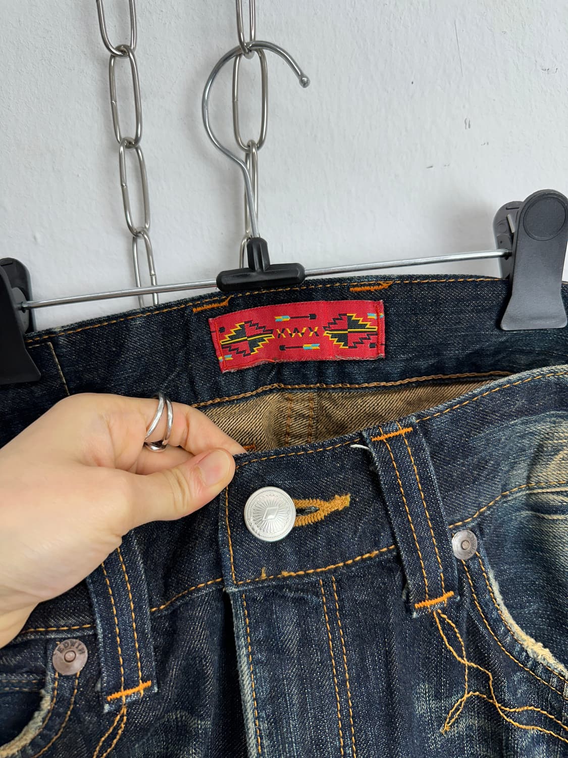 Edwin Japan Custom XV Series Western Lea 상품이미지9