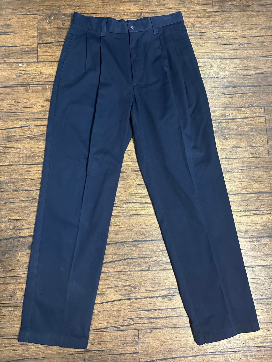 도커스 Dockers 레트로 와이드핏 치노 네이비 면바지 30사이즈 상품이미지1