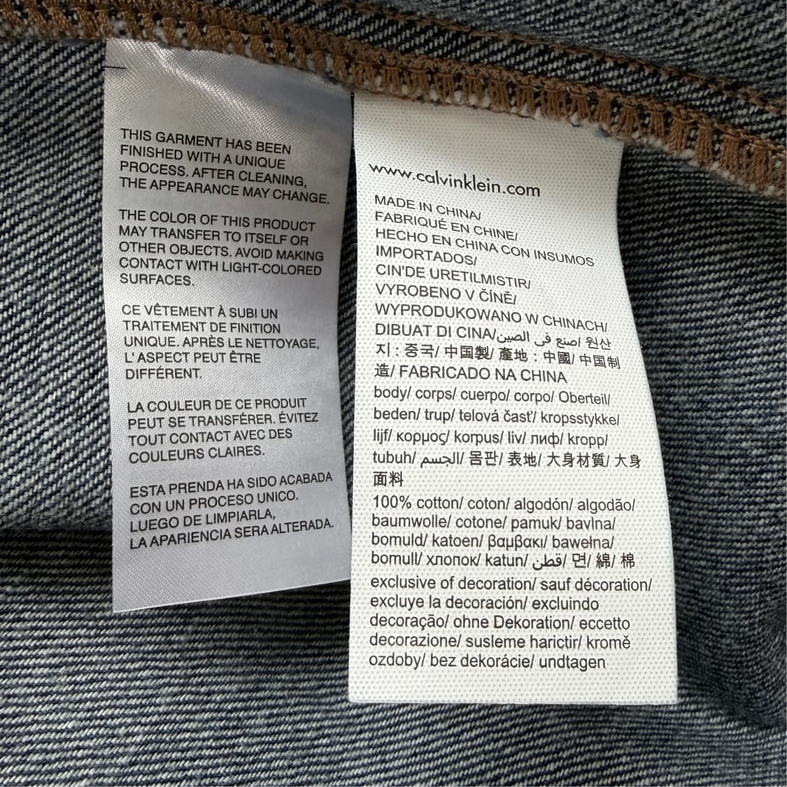 [S] CK 캘빈클라인 데님원피스 상품이미지9