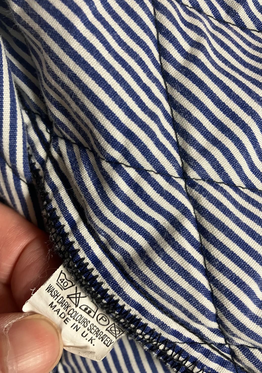 90s 바버 퀄팅 자켓 상품이미지4