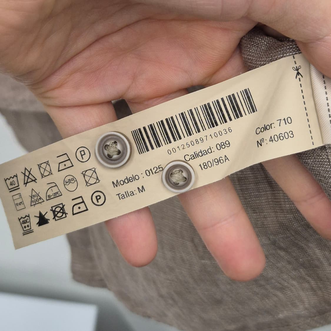 마시모두띠 린넨 포켓 디테일 셔츠 M 상품이미지6