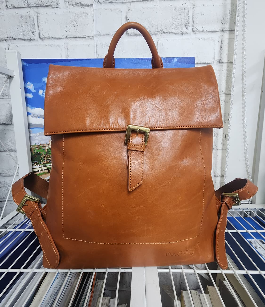 몽삭 여성백팩 가죽가방 GD95 상품이미지1