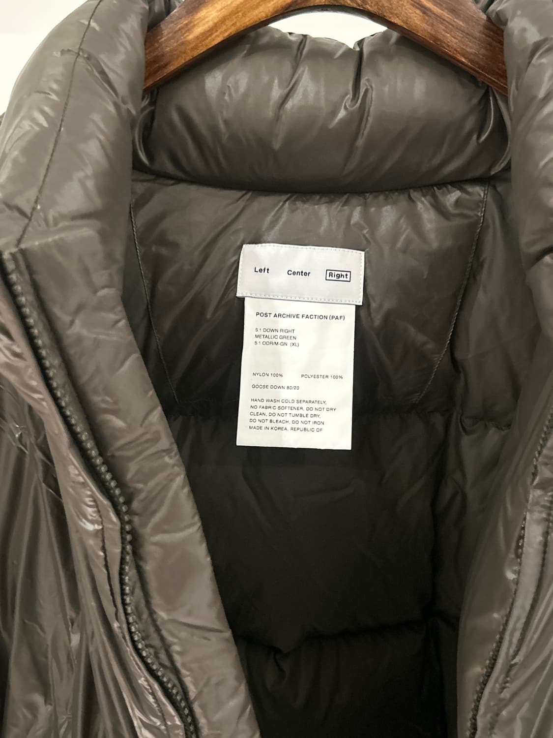 Post Archive Faction 5.1 Down Right 상품이미지3