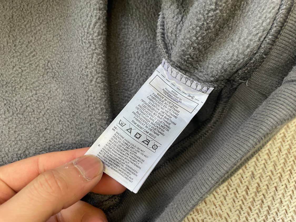 스텔라매카트닉 그레이 나일론 플리스  상품이미지6