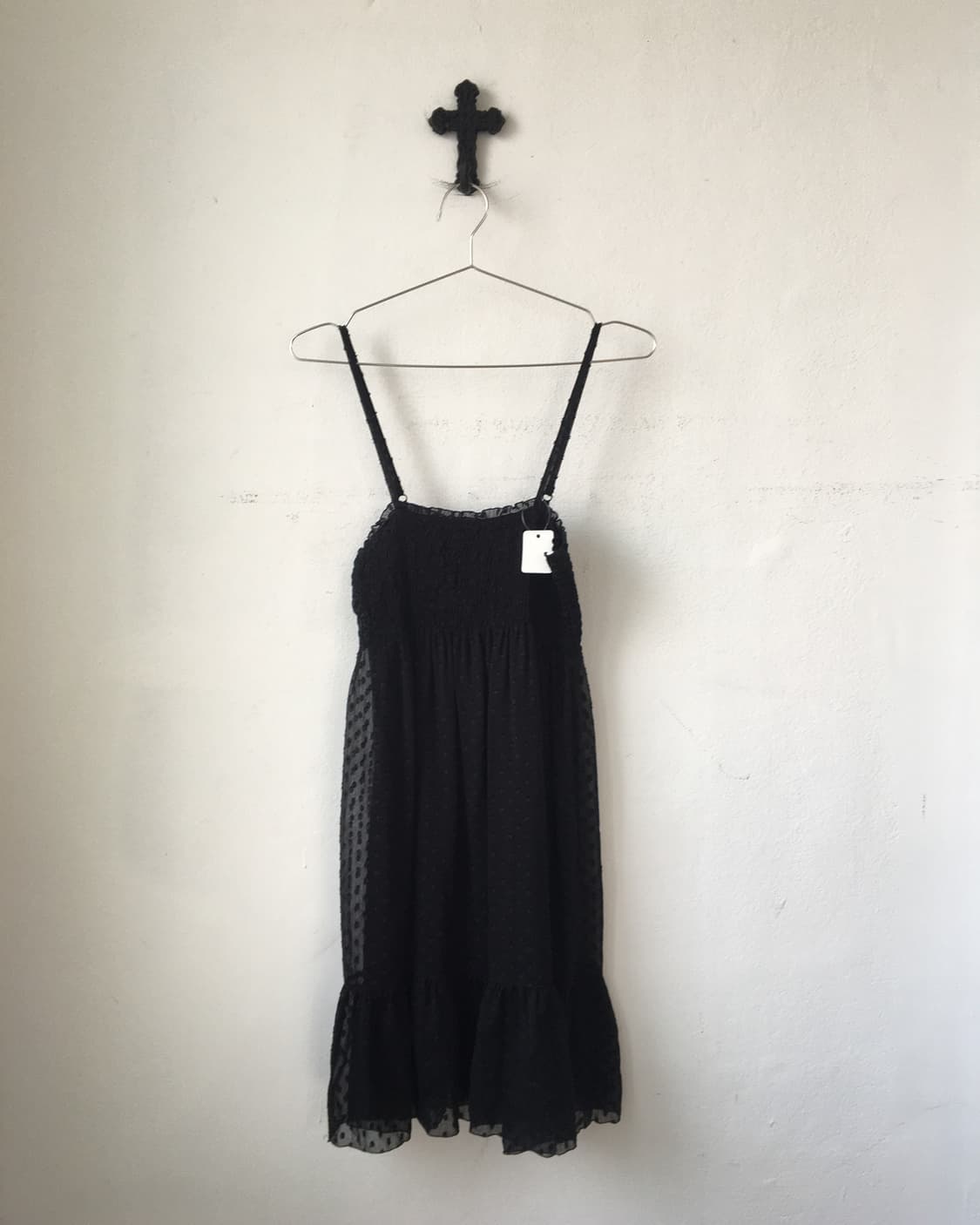 Dot pattern sleeveless onepiece 상품이미지2